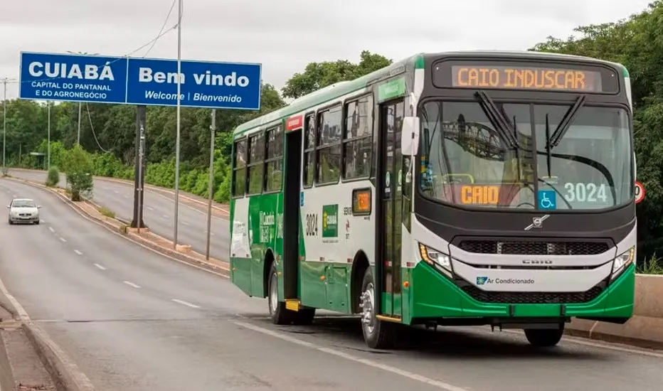Estudantes de Cuiabá terão ônibus de graça e sem limite de viagens